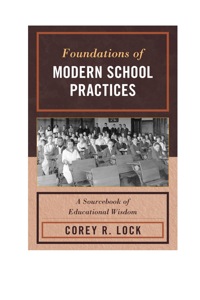 Titelbild: Foundations of Modern School Practices 9781607097235