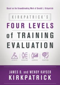 Cover image: Kirkpatrick's Four Levels of Training Evaluation 9781607280088