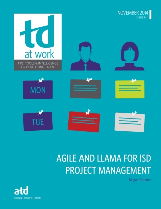 Cover image: AGILE and LLAMA for ISD Project Management 9781562869618