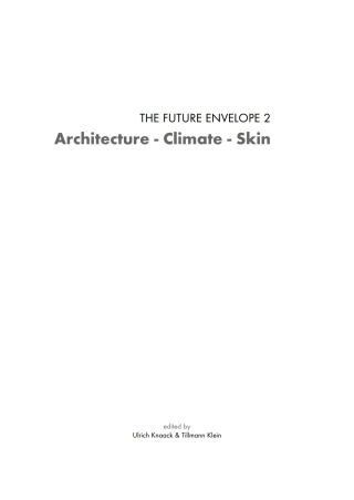 Imagen de portada: The Future Envelope 2 1st edition 9781607500261