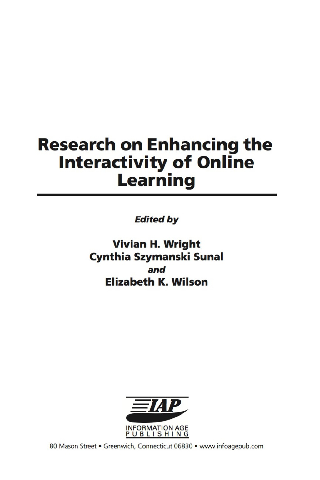 Research on Enhancing the Interactivity of Online Learning