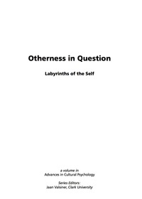 Cover image: Otherness in Question: Development of the Self 9781593112325
