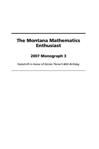 Cover image: Beliefs and Mathematics: Festschrift in honor of Guenter Toerner's 60th Birthday 9781593118686