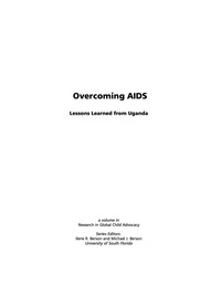 Cover image: Overcoming AIDS: Lessons Learned from Uganda 9781593114718