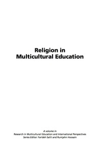 Cover image: Religion in Multicultural Education 9781593114893