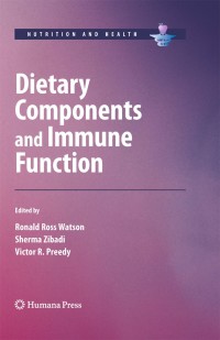 Cover image: Dietary Components and Immune Function 1st edition 9781607610601