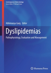 Cover image: Dyslipidemias 9781607614234