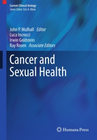 Imagen de portada: Cancer and Sexual Health 9781607619154