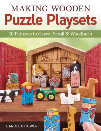 表紙画像: Making Wooden Puzzle Playsets 9781565238664