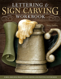 Omslagafbeelding: Lettering & Sign Carving Workbook 9781565234529