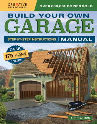 صورة الغلاف: Build Your Own Garage Manual 9781580117890
