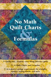 Omslagafbeelding: No Math Quilt Charts & Formulas 9781935726432