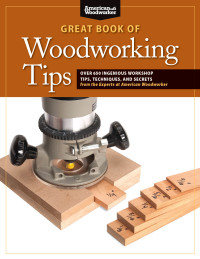 صورة الغلاف: Great Book of Woodworking Tips 9781565235960