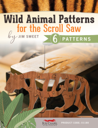 Imagen de portada: Wild Animal Patterns for the Scroll Saw 9781497101180