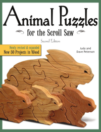 表紙画像: Animal Puzzles for the Scroll Saw, Second Edition 2nd edition 9781565233911