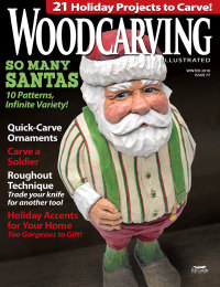 Imagen de portada: Woodcarving Illustrated Issue 77 Fall/Holiday 2016 9781497102170