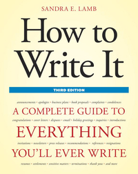 Cover image: How to Write It 3rd edition 9781607740322