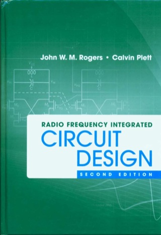 Imagen de portada: Radio Frequency Integrated Circuit Design 2nd edition 9781607839798