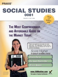 صورة الغلاف: Praxis Social Studies 0081 Teacher Certification Study Guide Test Prep 4th edition