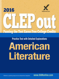 表紙画像: CLEP American Literature 9781607875079