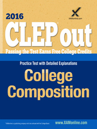 Imagen de portada: CLEP College Composition 9781607875109