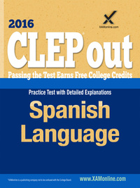 Cover image: CLEP Spanish 9781607875116
