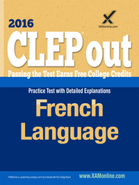 Cover image: CLEP French 9781607875123