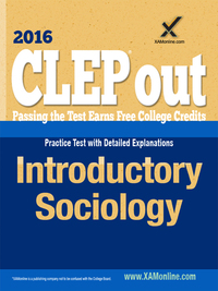 Imagen de portada: CLEP Introductory Sociology 9781607875352