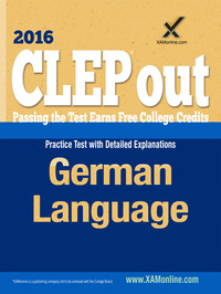 Cover image: CLEP German 9781607875369