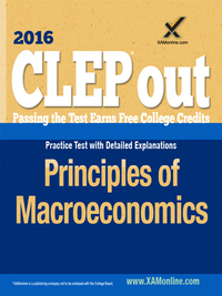 صورة الغلاف: CLEP Principles of Macroeconomics 9781607875406