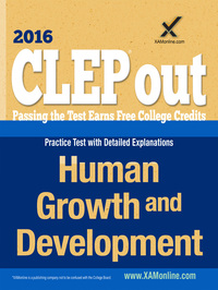 Imagen de portada: CLEP Human Growth and Development 9781607875444