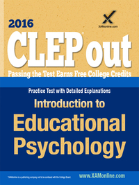 Cover image: CLEP Introduction to Educational Psychology 9781607875451