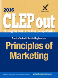 Imagen de portada: CLEP Principles of Marketing 9781607875475