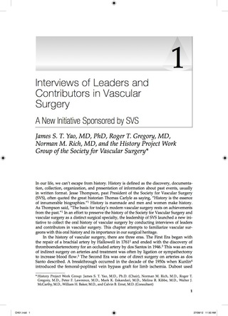 Imagen de portada: Current Vascular Surgery 2013 9781607951841