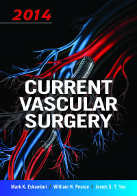 صورة الغلاف: Current Vascular Surgery 2014 9781607951919