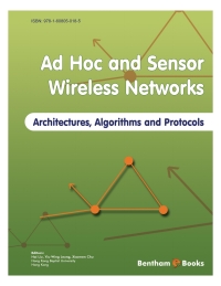 Cover image: Ad Hoc and Sensor Wireless Networks: Architectures, Algorithms and Protocols 1st edition 9781608056361