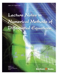 صورة الغلاف: Lecture Notes in Numerical Methods of Differential Equations 1st edition 9781608056828