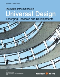 صورة الغلاف: The State of the Science in Universal Design: Emerging Research and Developments 1st edition 9781608050918