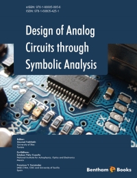 Cover image: Design of Analog Circuits through Symbolic Analysis 1st edition 9781608054251