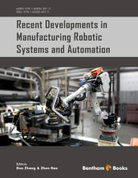 Imagen de portada: Recent Developments in Manufacturing Robotic Systems and Automation 1st edition 9781608056873