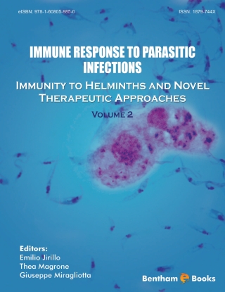 Cover image: Immune Response to Parasitic Infections Volume 2 - Immunity to Helminths and Novel Therapeutic Approaches 1st edition 9781608059898