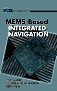 Cover image: MEMS-Based Integrated Navigation 9781608070435