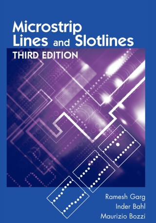 Cover image: Microstrip Lines and Slotlines 3rd edition 9781608075355