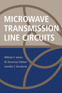 Cover image: Microwave Transmission Line Circuits 1st edition 9781608075690