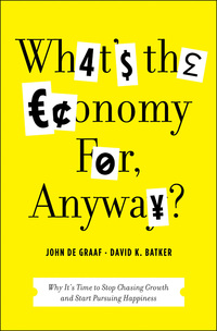 صورة الغلاف: What's the Economy For, Anyway? 1st edition 9781608195152