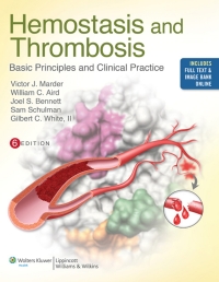 Cover image: Hemostasis and Thrombosis 6th edition 9781608319060