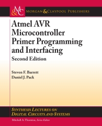 Cover image: Atmel AVR Microcontroller Primer 2nd edition 9781608458615