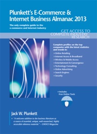 Imagen de portada: Plunkett's E-Commerce & Internet Business Almanac 2013 9781608796960