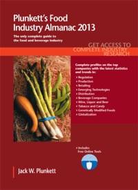 Cover image: Plunkett's Food Industry Almanac 2013 9781608796984