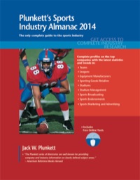 Imagen de portada: Plunkett's Sports Industry Almanac 2014 9781608797097